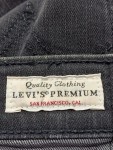 Vorschaubild 3 von LEVIS Damen Jeans Slim Fit W23/32 Grau High Waist