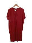 Vorschaubild 1 von STOCKHOLM Damen Freizeitkleid Gr. 34/XS Rot Modern Elegant Midikleid