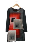 Vorschaubild 1 von Freizeitkleid Damen 36/S Mehrfarbig Grafisch Modern Langarm