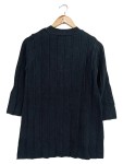 Vorschaubild 2 von Pullover Damen Gr. 34/XS Schwarz Rippstrick 3/4-Arm
