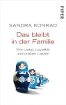 Vorschaubild 1 von Das bleibt in der Familie Sandra Konrad Taschenbuch Sachbuch Gesellschaft