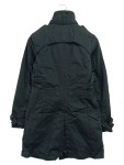 Vorschaubild 2 von Trenchcoat Damen Gr. 36/S Schwarz Klassisch Elegant Baumwolle