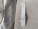 Vorschaubild 3 von Damen Blusenkleid Gr. 36/S Beige Minimalistisch Elegant Tunikakleid