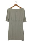 Vorschaubild 2 von Damen Blusenkleid Gr. 36/S Beige Minimalistisch Elegant Tunikakleid