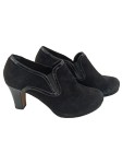 Vorschaubild 1 von Damen Pumps 39.5 Schwarz Wildleder Elegant Klassisch