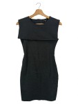 Vorschaubild 1 von Damen Etuikleid Gr. 34/XS Schwarz Elegant Minimalistisch Business