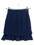 Vorschaubild 2 von Minirock Damen 36/S Dunkelblau Elegant Rüschen Polyester