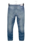 Vorschaubild 2 von Jeans Skinny Fit Damen Blau Gr. W28/38 Baumwolle Polyester Elasthan Uni L28