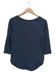 Vorschaubild 2 von Damen Sweatshirt Gr. 36/S Blau Casual Logo-Print HCO