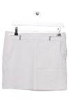 Vorschaubild 1 von Minirock Damen 38;M Weiß Casual Modisch Reißverschluss-Details