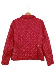 Vorschaubild 2 von Damen Steppjacke Rot Gr. 36/S Klassisch Freizeit