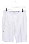 Vorschaubild 1 von Bermuda Shorts Damen Weiß Baumwolle Gr. 34