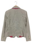 Vorschaubild 2 von Blonde No.8 Damen Sweatjacke Grau Gr. 34/XS Casual Cord-Optik
