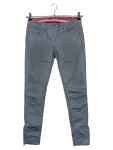 Vorschaubild 1 von Nine in the Morning Damen Skinny Hose Gr. W27/36 Grau Biker-Style