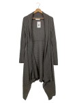 Vorschaubild 1 von SABATIER Damen Strickjacke Grau XS Rippstrick Elegant