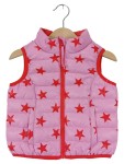 Vorschaubild 1 von Kinder Steppweste Sterne Pink Gr. 80
