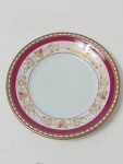 Vorschaubild 2 von Reichenbach Sammelgedeck Porzellan Rosa Blumenmuster Teller Untertasse