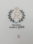 Vorschaubild 3 von Reichenbach Sammelgedeck Porzellan Rosa Blumenmuster Teller Untertasse