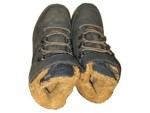 Vorschaubild 1 von Herren Outdoorschuhe Blau Gr. 42 Outdoor Fellfutter Wanderstiefel