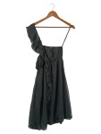 Vorschaubild 1 von Cocktailkleid Damen 38/M Schwarz Elegant Feminin Rüschen