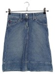 Vorschaubild 1 von Damen Bleistiftrock Jeansrock Gr. 36/S Blau Casual Midi