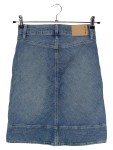 Vorschaubild 2 von Damen Bleistiftrock Jeansrock Gr. 36/S Blau Casual Midi