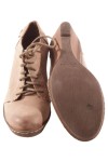 Vorschaubild 3 von Damen Keilabsatz Schnürschuhe Leder Braun Gr. 36 Elegant Vintage