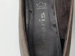 Vorschaubild 3 von Damen Ballerinas Leder Gr. 37 Braun Elegant Freizeit Büro