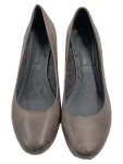 Vorschaubild 2 von Damen Ballerinas Leder Gr. 37 Braun Elegant Freizeit Büro