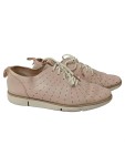 Vorschaubild 1 von Damen Schnürschuhe Gr. 37 Beige Casual Lochmuster Frühjahr/Sommer