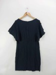 Vorschaubild 4 von Cocktailkleid Damen Gr. 40/L Schwarz Elegant Vintage