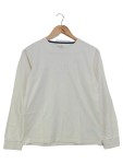 Vorschaubild 1 von Kinder Langarmshirt Gr. 164 Weiß Casual Basic Logo-Print