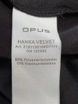 Vorschaubild 4 von Damen Strickjacke Schwarz Samt Gr. 36/S Elegant