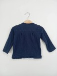 Vorschaubild 4 von Kinder Pullover Gr. 98 Blau Casual Langarm Lochmuster Baby Mädchen