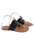 Vorschaubild 1 von Zehentrenner Damen Gr. 38 Schwarz Casual Sandalen