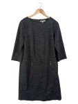 Vorschaubild 1 von Damen Blusenkleid Gr. 40/L Grau Business Elegant