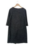 Vorschaubild 2 von Damen Blusenkleid Gr. 40/L Grau Business Elegant
