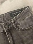 Vorschaubild 3 von Damen Jeans Straight Leg W27/36/S Schwarz Nieten Fransen Streetwear