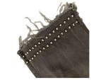 Vorschaubild 4 von Damen Jeans Straight Leg W27/36/S Schwarz Nieten Fransen Streetwear