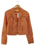 Vorschaubild 1 von Damen Leichte Jacke Gr. 34/XS Orange Elegant Casual Übergangsjacke