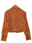 Vorschaubild 2 von Damen Leichte Jacke Gr. 34/XS Orange Elegant Casual Übergangsjacke