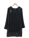 Vorschaubild 2 von Damen Freizeitkleid Gr. 40/L Mehrfarbig Ethno Muster