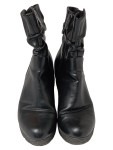 Vorschaubild 2 von Damen Stiefelette Gr. 38 Schwarz Casual Blockabsatz Reißverschluss