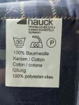 Vorschaubild 2 von Babydecke Blau Kariert Teddybär Baumwolle Polyester 120x58 cm