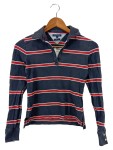 Vorschaubild 1 von Damen Poloshirt 36;S Blau Gestreift Langarm Casual