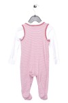Vorschaubild 2 von Baby Body Gr. 74 Mehrfarbig Gestreift Tiermotiv Baumwolle Casual