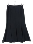 Vorschaubild 2 von Damen A-Linienrock 36/S Schwarz Elegant Maxirock