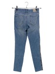 Vorschaubild 2 von Damen Jeans Straight Leg W26/34/XS Blau mit Seitenstreifen Casual