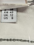 Vorschaubild 4 von Damen Mom Jeans Gr. 38/M Grau Grafisch Baumwolle Casual