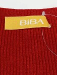 Vorschaubild 3 von Damen Pullover Rot Gr. 36/S Rippstrick Casual Basic